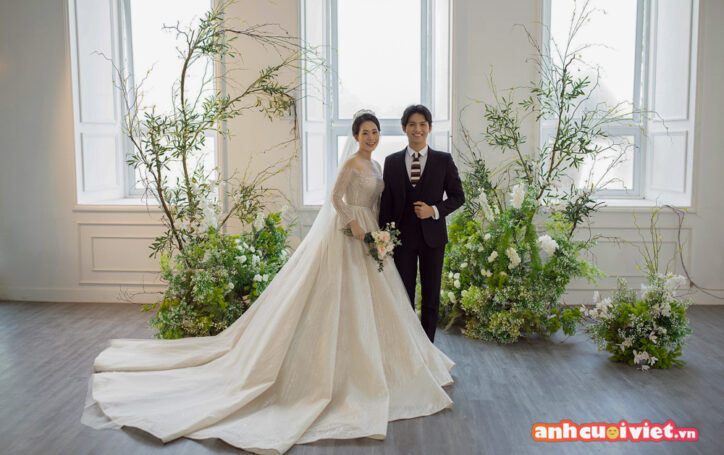 Ảnh cưới chụp tại phim trường Alibaba